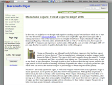 Tablet Screenshot of macanudocigar.wikidot.com