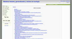 Desktop Screenshot of modeloslineales.wikidot.com