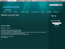 Tablet Screenshot of lichtenliefde.wikidot.com