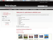Tablet Screenshot of petroleum.wikidot.com