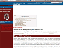 Tablet Screenshot of milehighhockey.wikidot.com