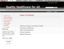 Tablet Screenshot of healthquality.wikidot.com