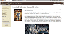 Desktop Screenshot of download-nightatthemuseum-free.wikidot.com