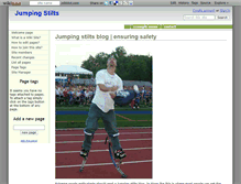 Tablet Screenshot of jumping-stilts.wikidot.com