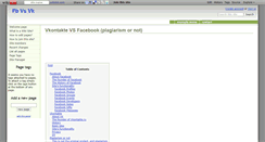 Desktop Screenshot of fb-vs-vk.wikidot.com