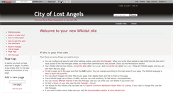 Desktop Screenshot of lostangels.wikidot.com