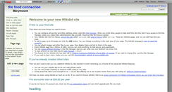 Desktop Screenshot of foodconnection.wikidot.com