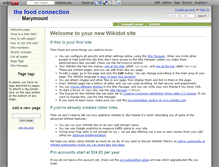 Tablet Screenshot of foodconnection.wikidot.com