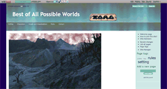 Desktop Screenshot of best-of-all-possible-worlds.wikidot.com