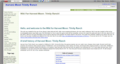 Desktop Screenshot of harvestmoontrinityranch.wikidot.com