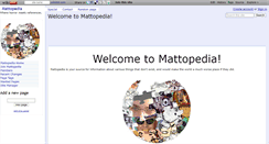 Desktop Screenshot of mattopedia.wikidot.com