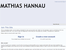 Tablet Screenshot of mathiashannau.wikidot.com