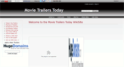 Desktop Screenshot of movie-trailers-today.wikidot.com