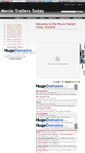 Mobile Screenshot of movie-trailers-today.wikidot.com