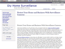 Tablet Screenshot of diyhomesurveillance.wikidot.com