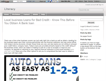 Tablet Screenshot of literacy.wikidot.com