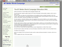 Tablet Screenshot of btbetterworldcampaign.wikidot.com