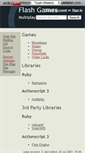 Mobile Screenshot of flashgames.wikidot.com