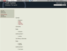 Tablet Screenshot of flashgames.wikidot.com