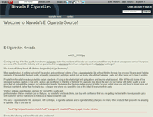 Tablet Screenshot of ecigarettesnevada.wikidot.com