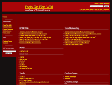 Tablet Screenshot of fretsonfire.wikidot.com