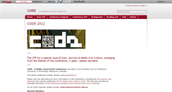 Desktop Screenshot of code2012.wikidot.com