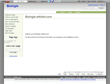 Tablet Screenshot of biologie.wikidot.com