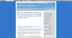 Desktop Screenshot of mlm-network-marketing-business-online.wikidot.com
