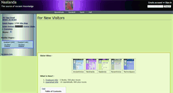 Desktop Screenshot of naalanda.wikidot.com