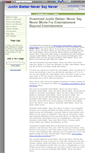 Mobile Screenshot of justin-bieber-never-say-never.wikidot.com