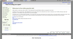 Desktop Screenshot of milter-greylist.wikidot.com
