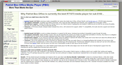 Desktop Screenshot of patriot-box-office.wikidot.com
