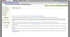 Desktop Screenshot of cateringbusinessplan.wikidot.com