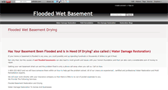 Desktop Screenshot of floodedwetbasement.wikidot.com