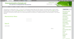 Desktop Screenshot of neurosci.wikidot.com
