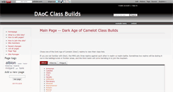 Desktop Screenshot of daoc.wikidot.com