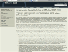 Tablet Screenshot of npbayes.wikidot.com