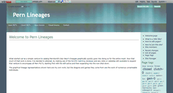 Desktop Screenshot of pernlineages.wikidot.com