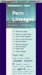 Mobile Screenshot of pernlineages.wikidot.com