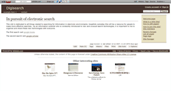 Desktop Screenshot of digisearch.wikidot.com