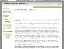 Tablet Screenshot of my-textbooks.wikidot.com