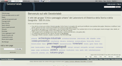 Desktop Screenshot of geostorialab.wikidot.com