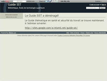 Tablet Screenshot of guide-sst.wikidot.com