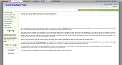 Desktop Screenshot of cat-furniture-tree.wikidot.com