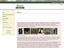 Tablet Screenshot of bears.wikidot.com