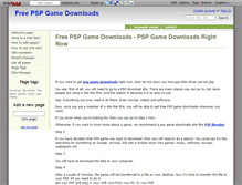 Tablet Screenshot of freepspgamedownloadsnow.wikidot.com