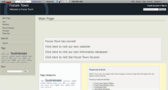 Desktop Screenshot of forumtown.wikidot.com