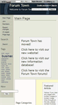Mobile Screenshot of forumtown.wikidot.com