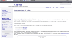 Desktop Screenshot of allyrics.wikidot.com