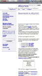Mobile Screenshot of allyrics.wikidot.com